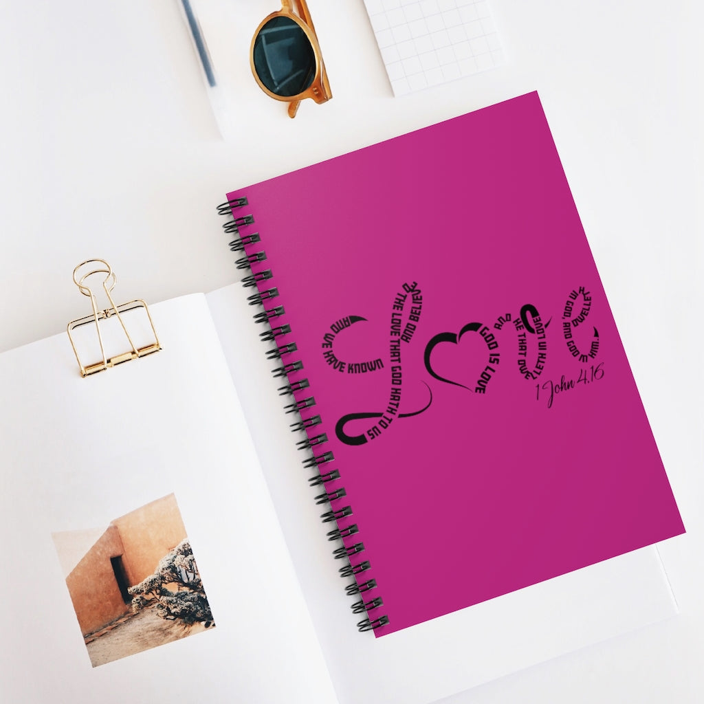 Love Spiral Notebook - Ruled Line - To Be Amor