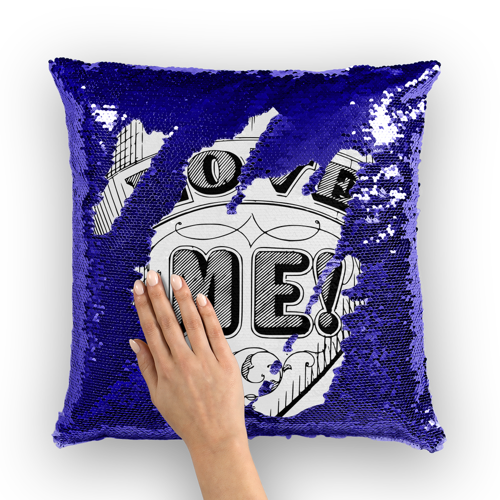 Love Me Sequin Cushion Cover - To Be Amor