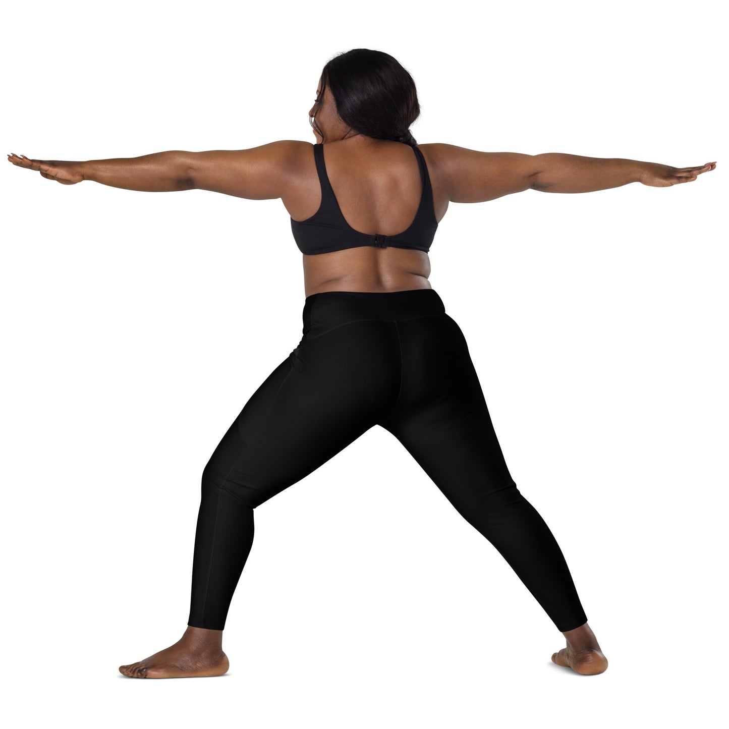 Crossover leggings with pockets - To Be Amor