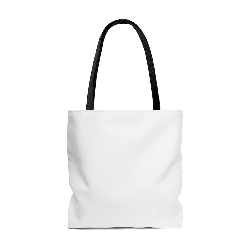 1 John 4:16 AOP Tote Bag - To Be Amor