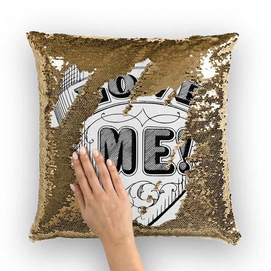 Love Me Sequin Cushion Cover - To Be Amor