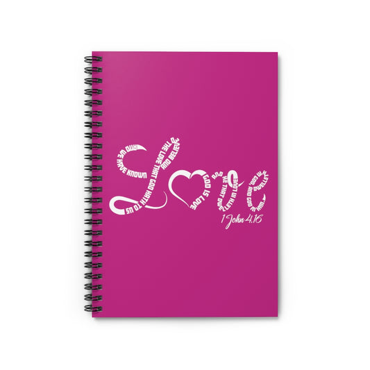 Love Spiral Notebook - Ruled Line - To Be Amor