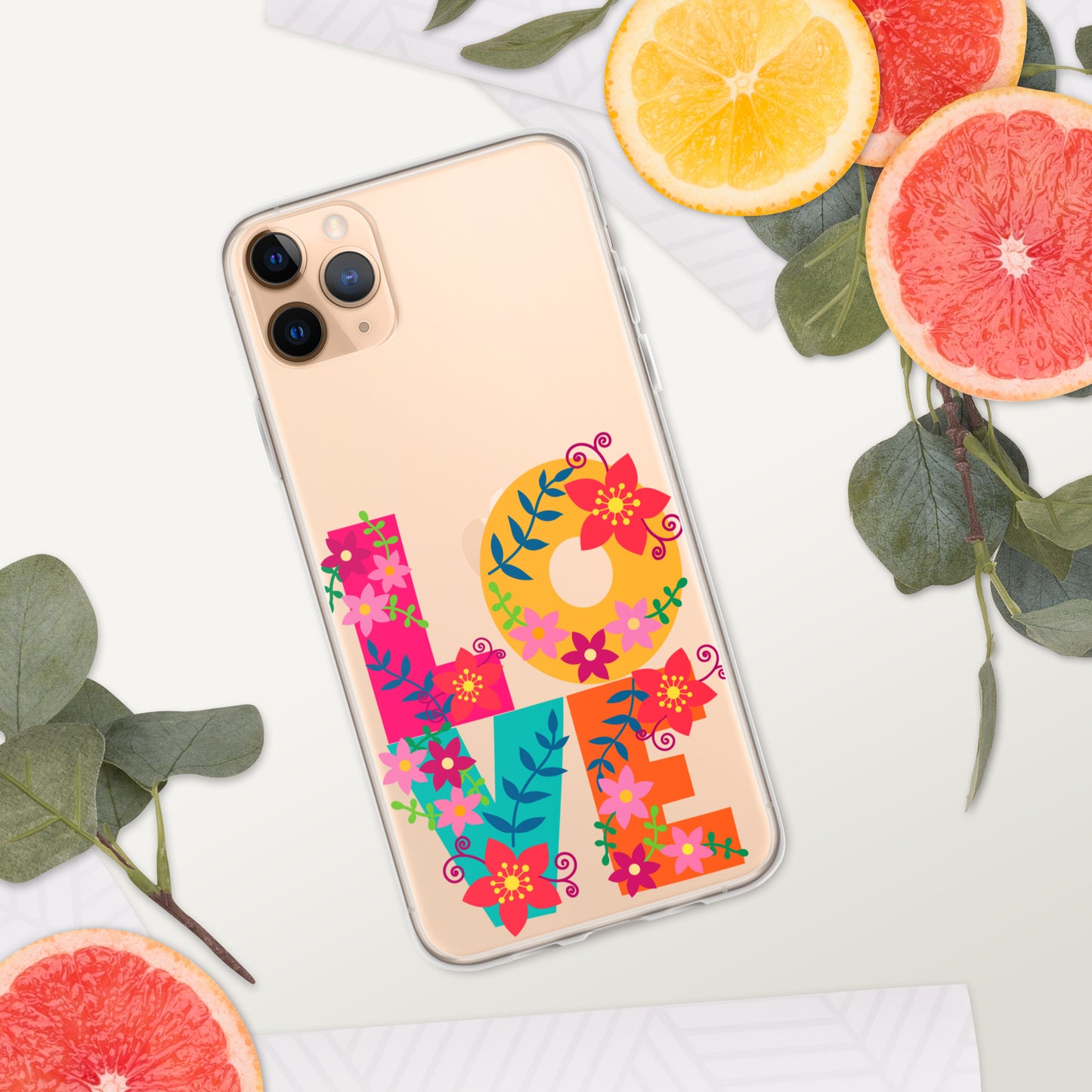 Love All Over iPhone Case - To Be Amor