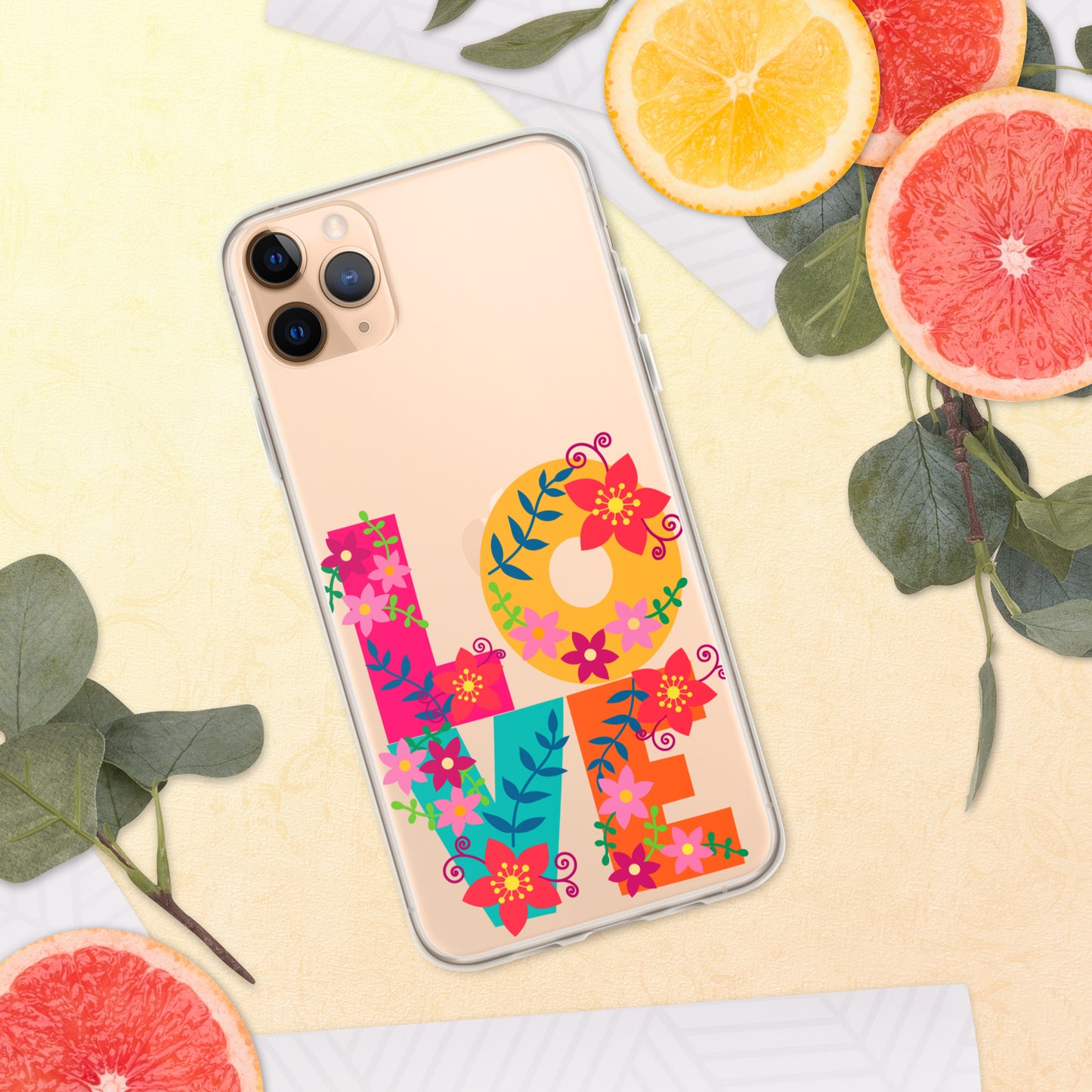 Love All Over iPhone Case - To Be Amor