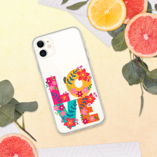 Love All Over iPhone Case - To Be Amor