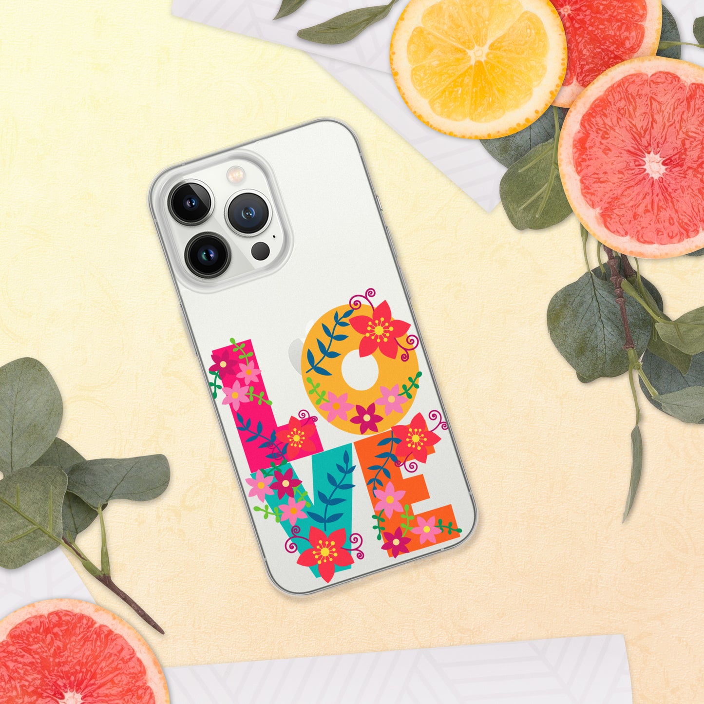 Love All Over iPhone Case - To Be Amor