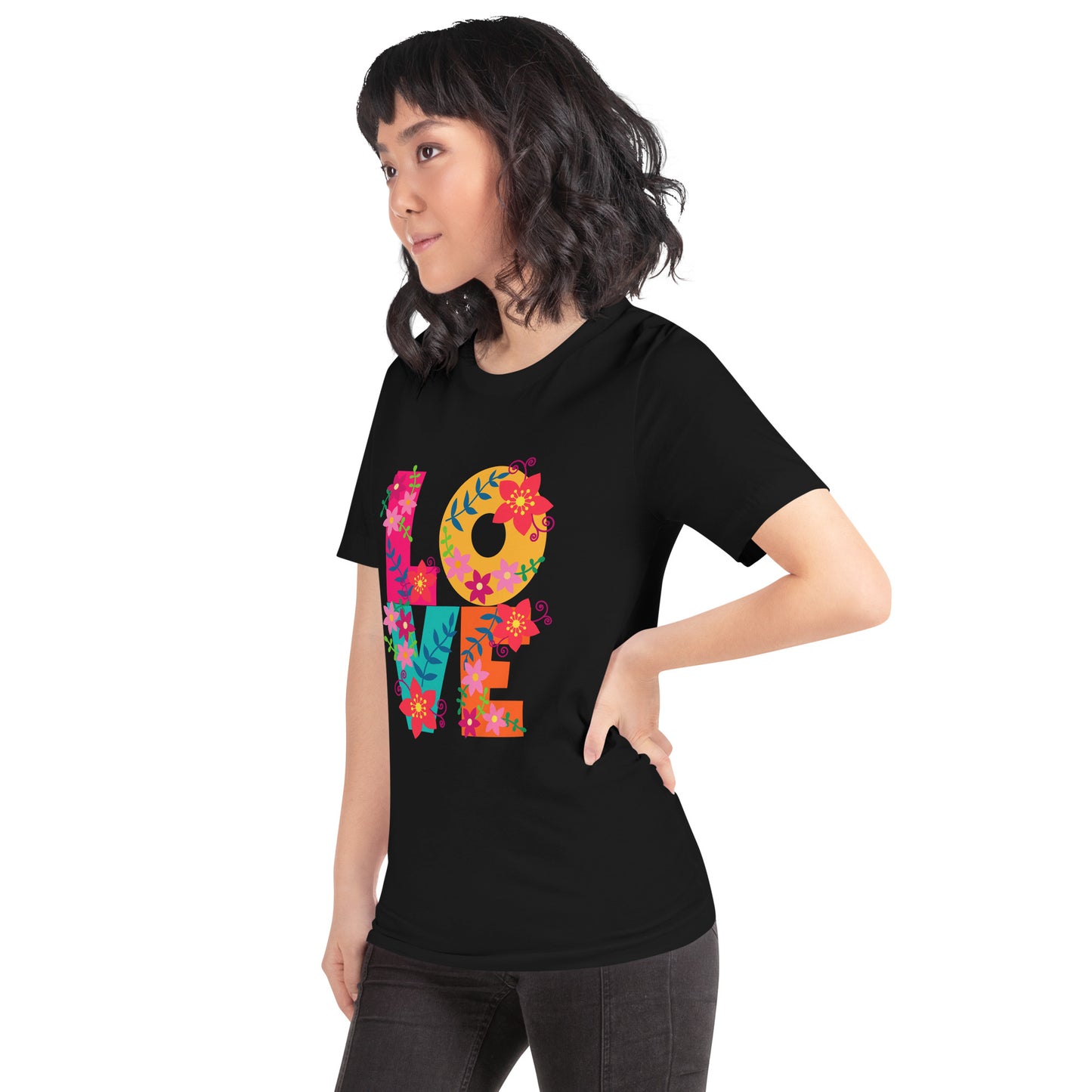 Love All Over Unisex t-shirt - To Be Amor