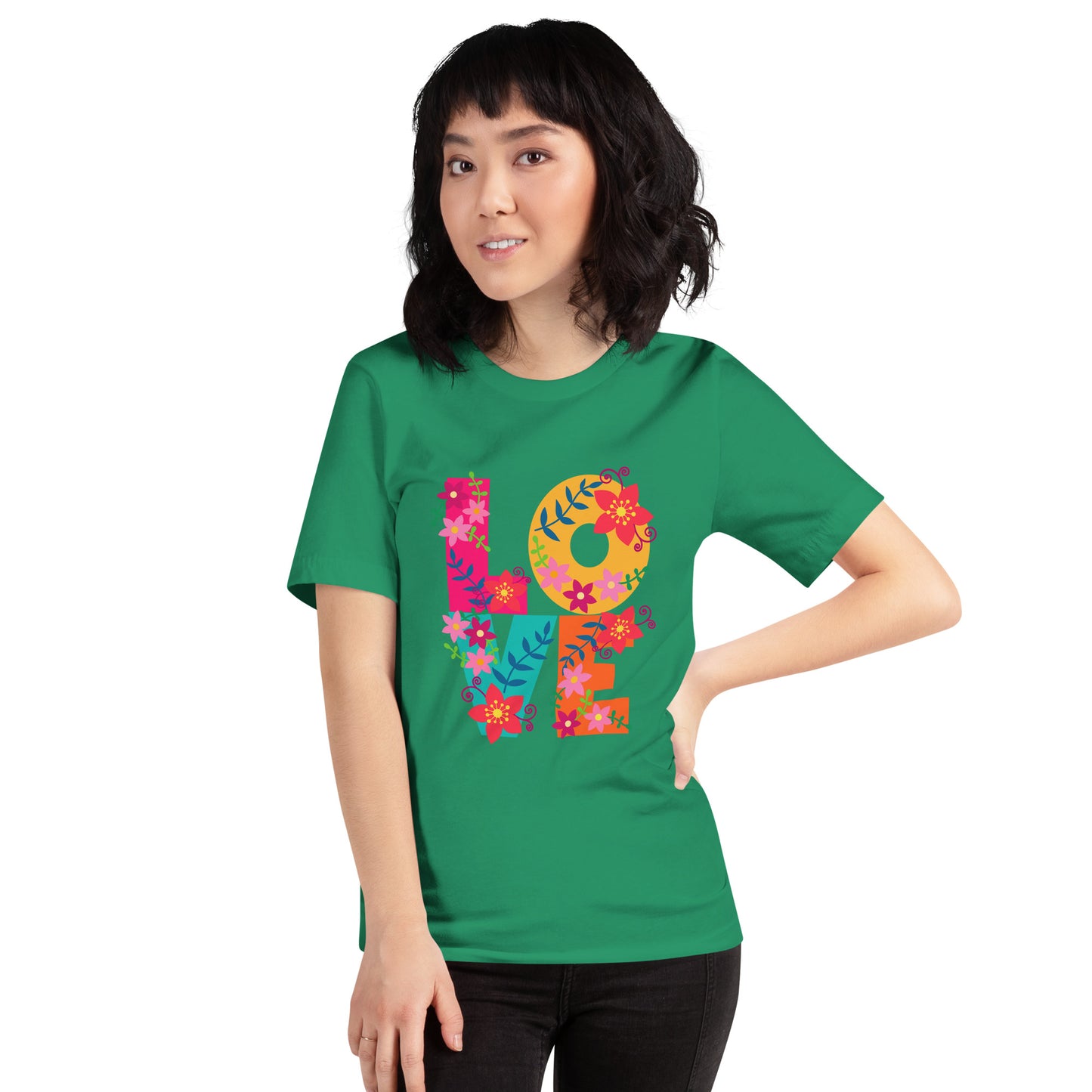 Love All Over Unisex t-shirt - To Be Amor
