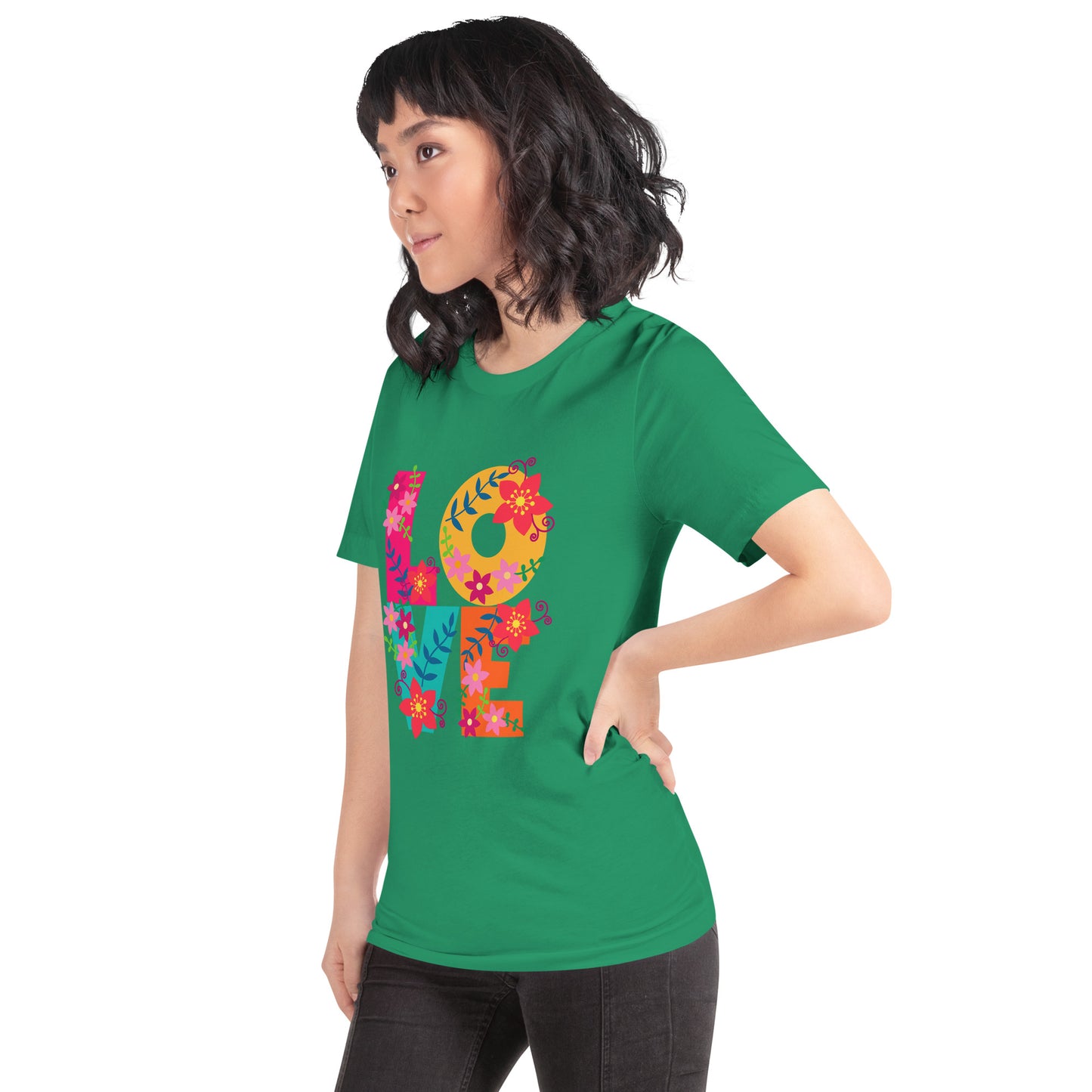 Love All Over Unisex t-shirt - To Be Amor