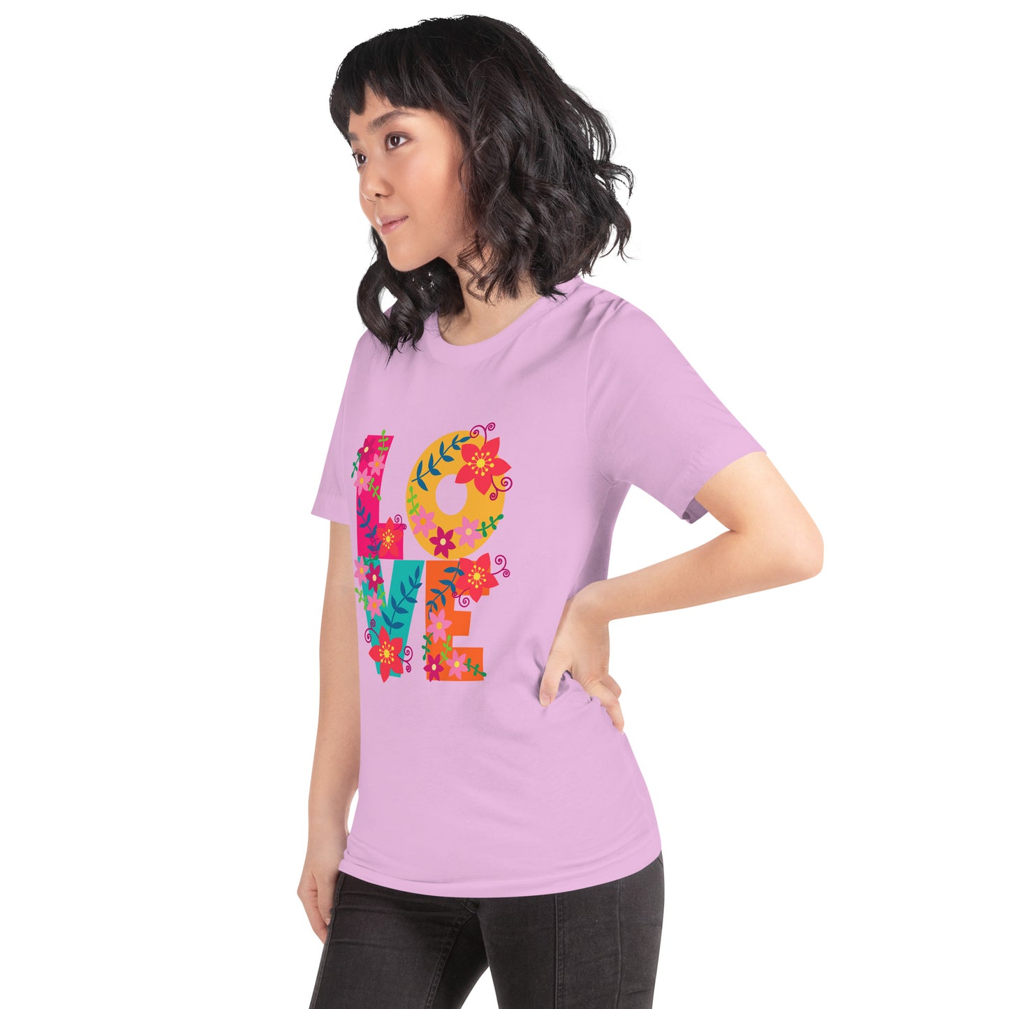 Love All Over Unisex t-shirt - To Be Amor