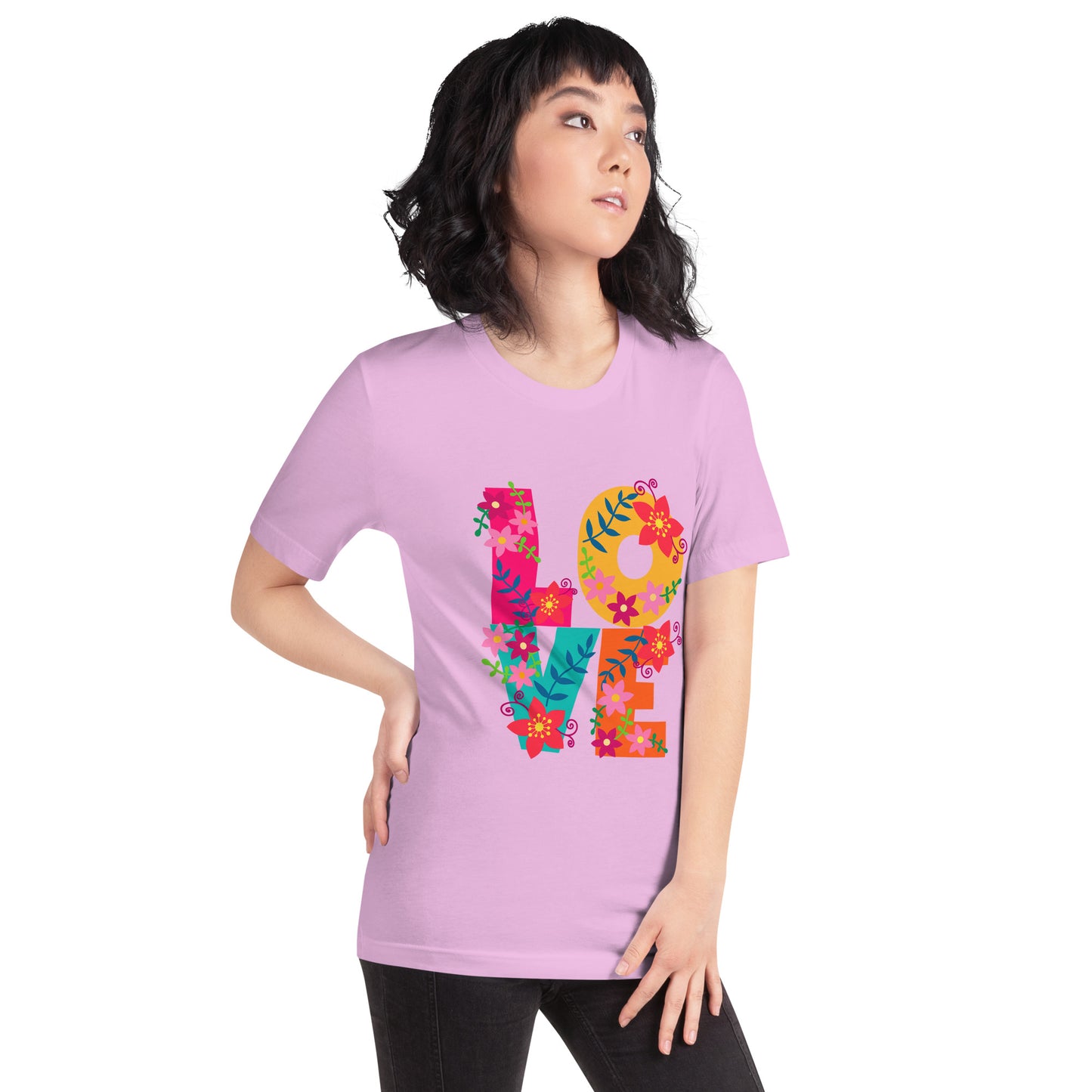 Love All Over Unisex t-shirt - To Be Amor