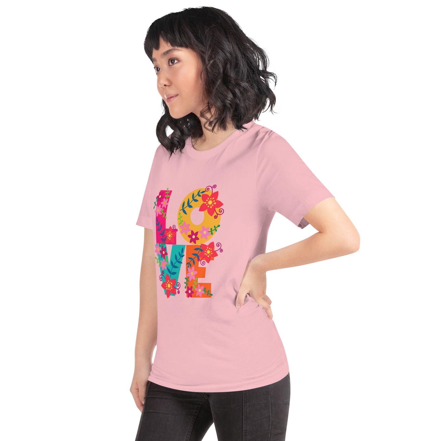 Love All Over Unisex t-shirt - To Be Amor