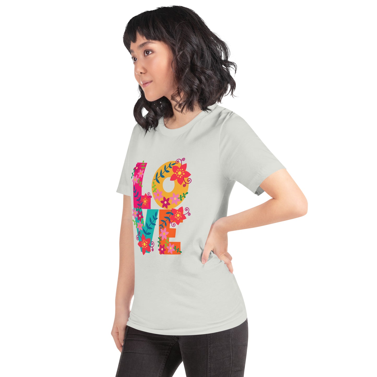 Love All Over Unisex t-shirt - To Be Amor