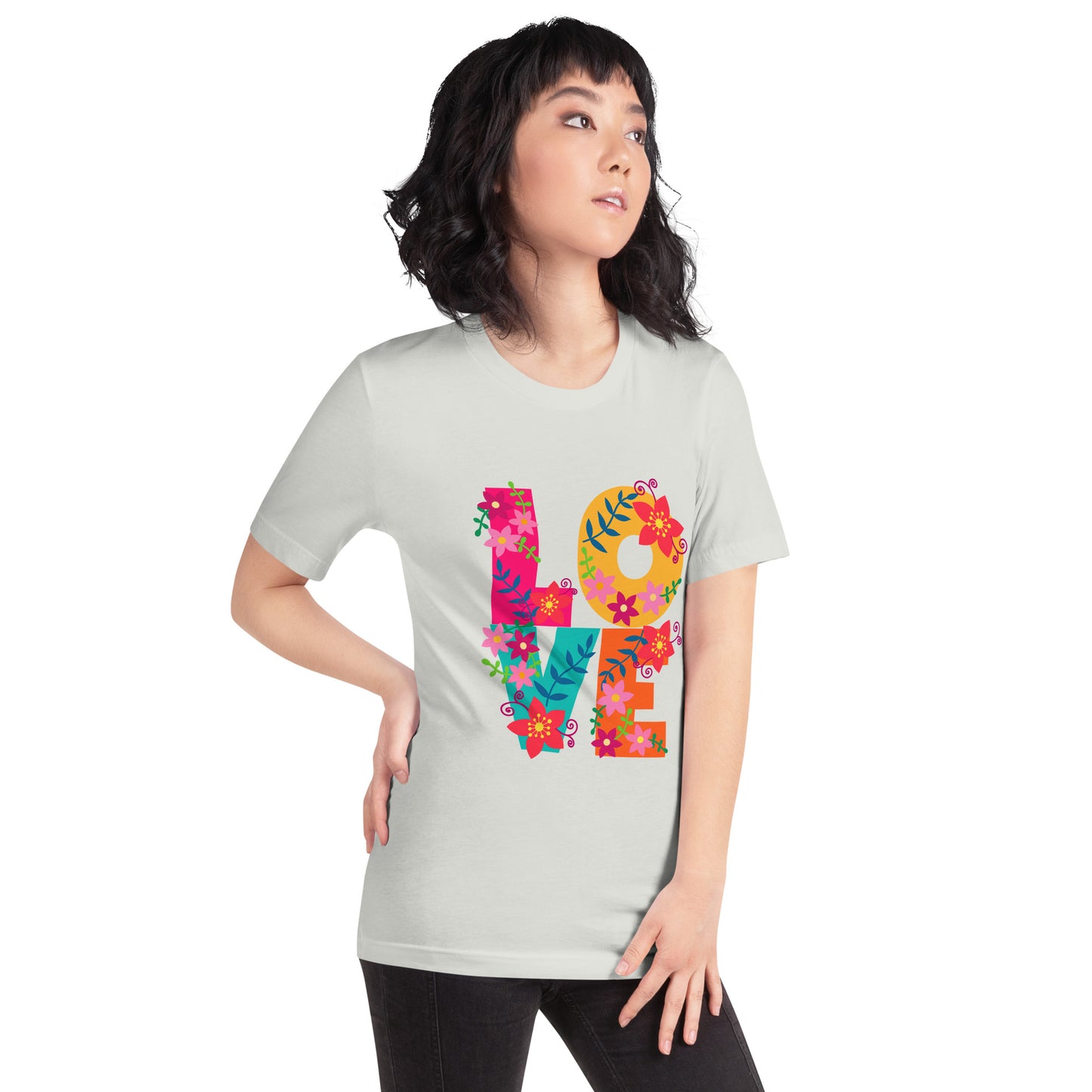 Love All Over Unisex t-shirt - To Be Amor