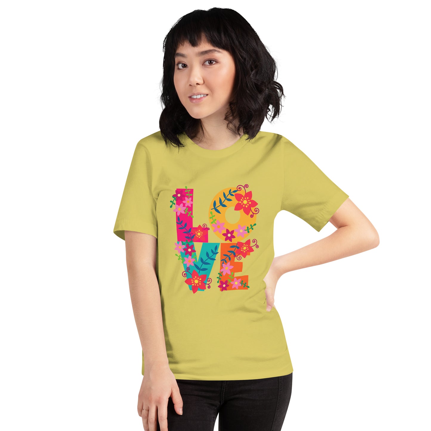 Love All Over Unisex t-shirt - To Be Amor