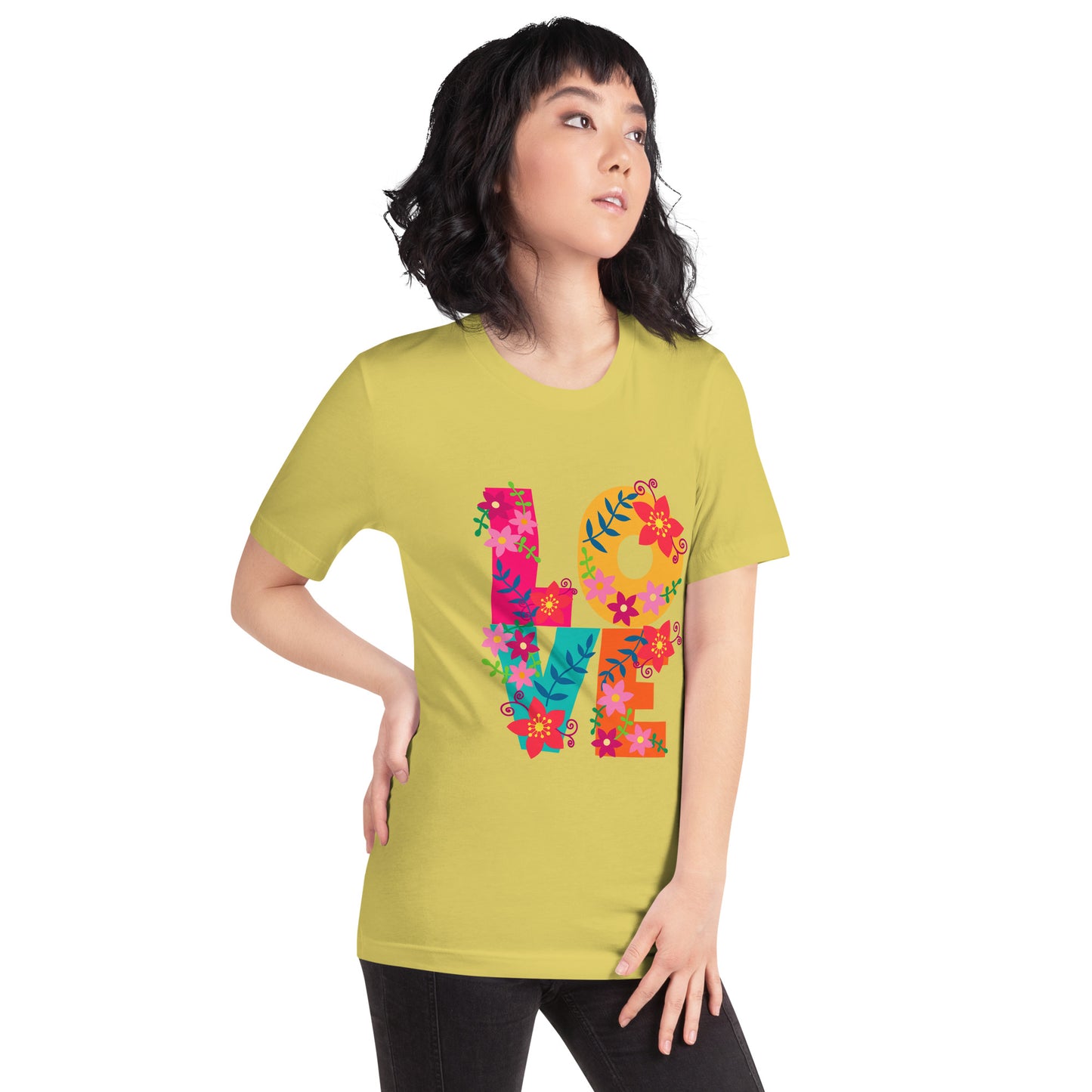 Love All Over Unisex t-shirt - To Be Amor