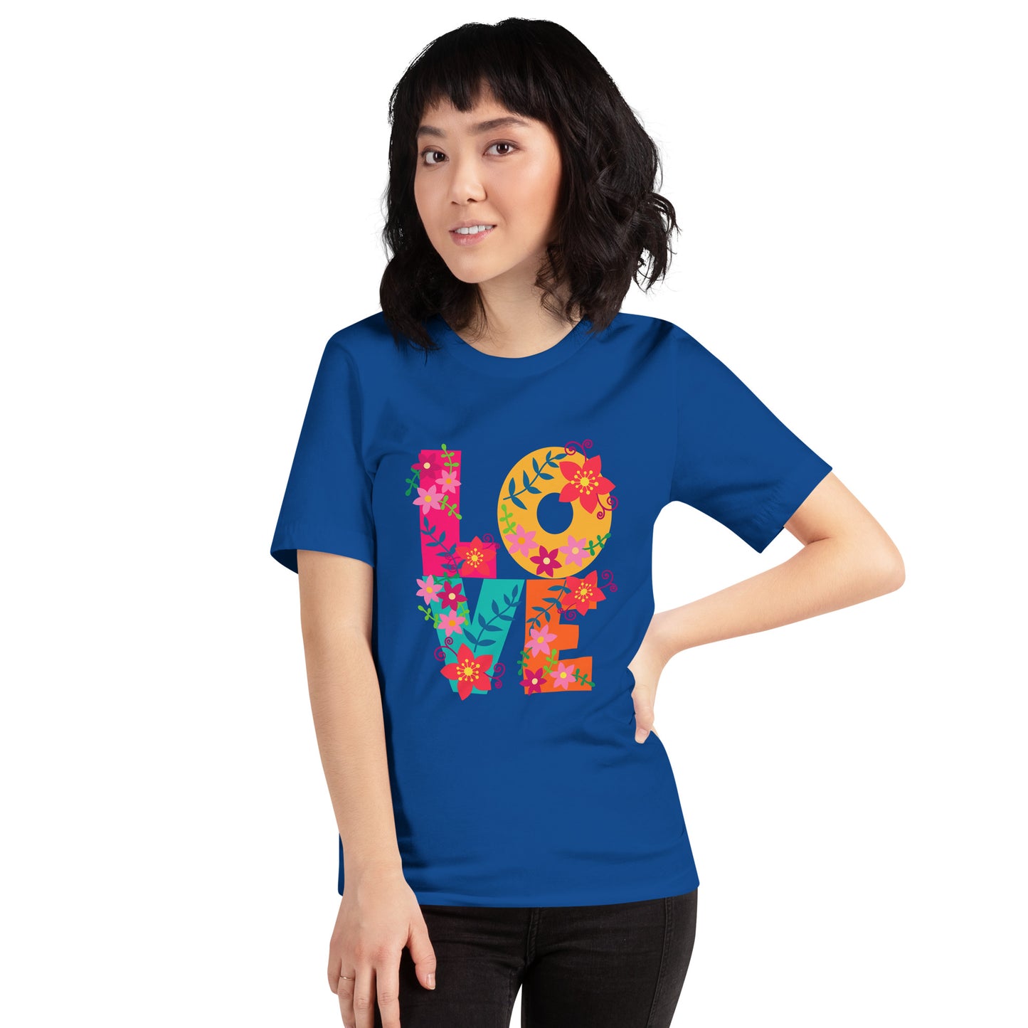 Love All Over Unisex t-shirt - To Be Amor