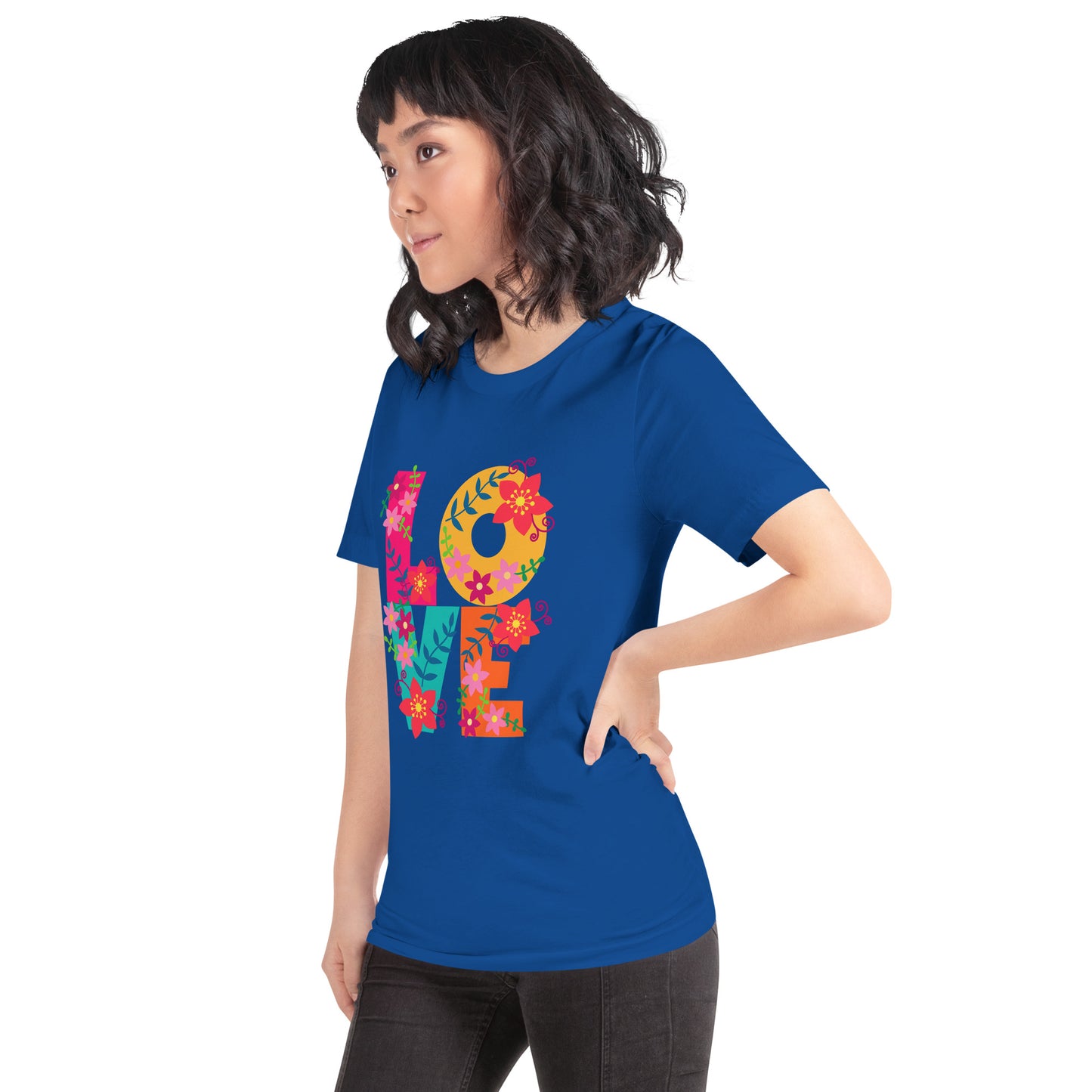 Love All Over Unisex t-shirt - To Be Amor