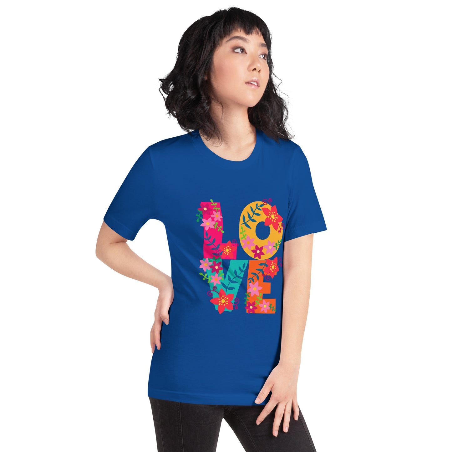 Love All Over Unisex t-shirt - To Be Amor