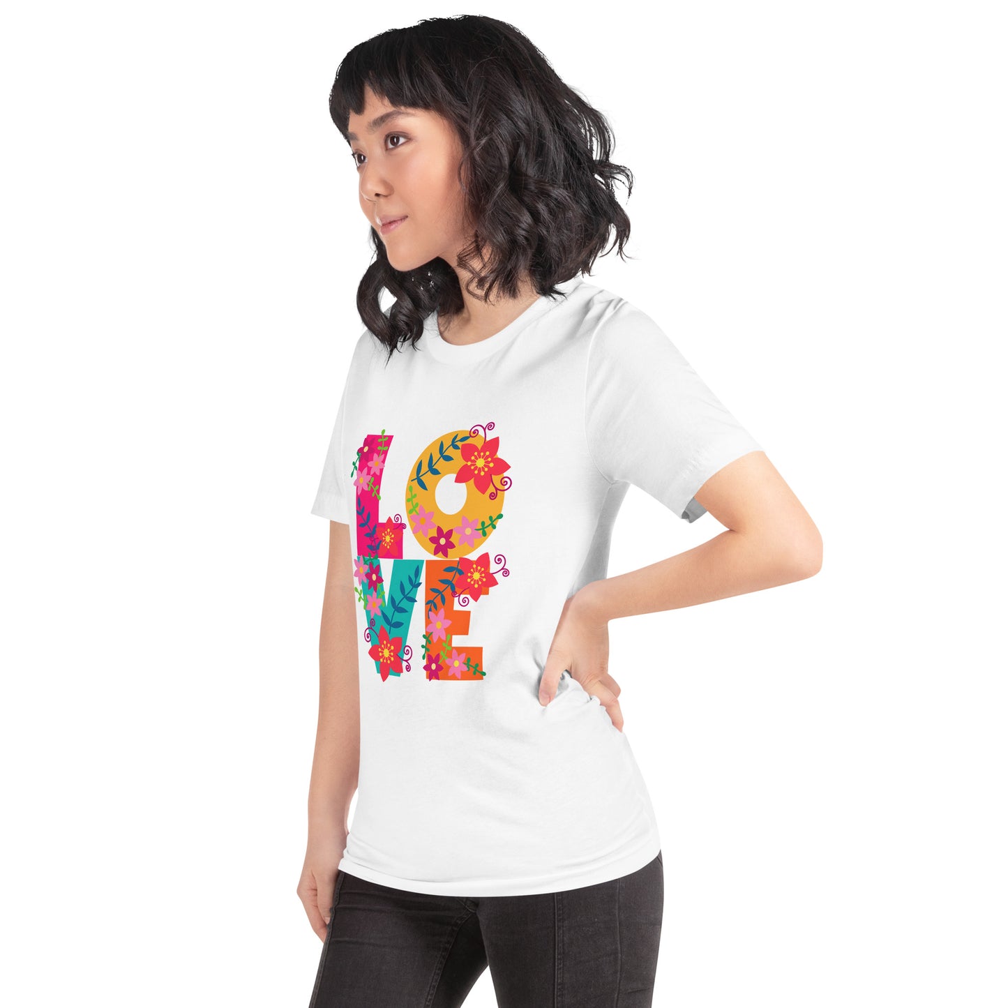Love All Over Unisex t-shirt - To Be Amor