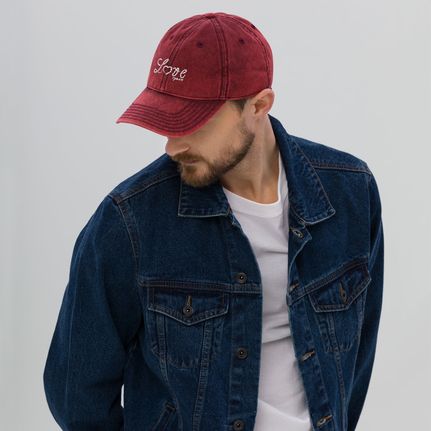 Love Vintage Cotton Twill Cap - To Be Amor