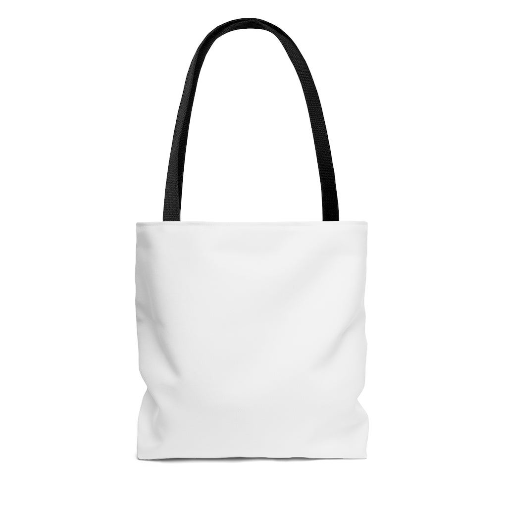 1 John 4:16 AOP Tote Bag - To Be Amor 