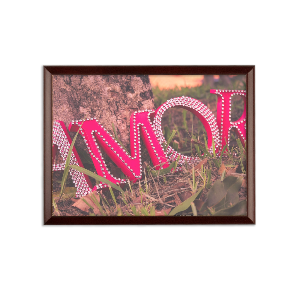 Amor Sublimation Wall Plaque - To Be Amor 