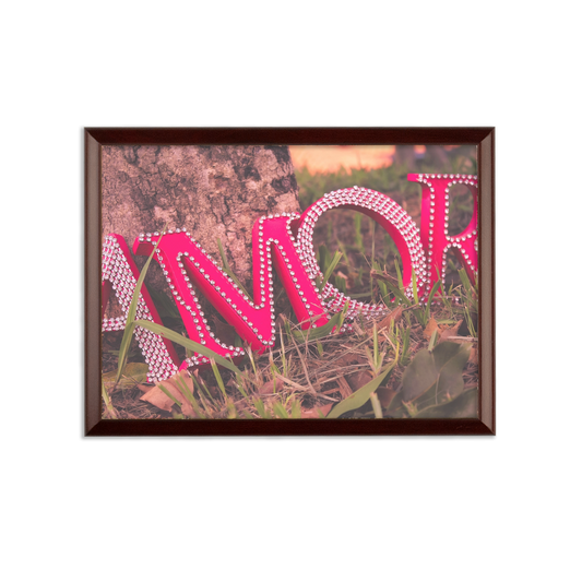 Amor Sublimation Wall Plaque - To Be Amor 