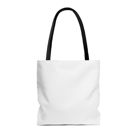 1 John 4:16 AOP Tote Bag - To Be Amor 