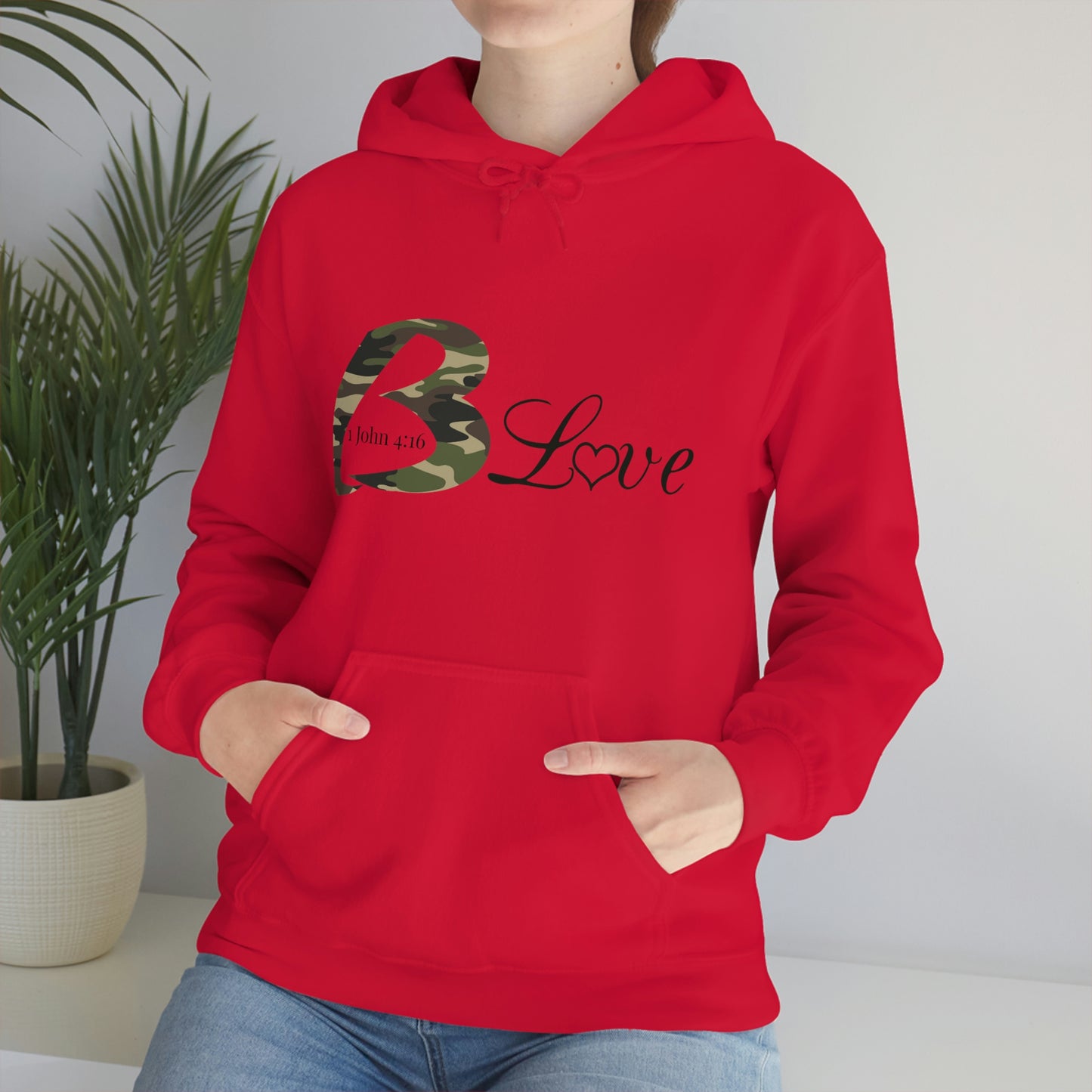 Camo Unisex Heavy Blend™ Hooded Sweatshirt