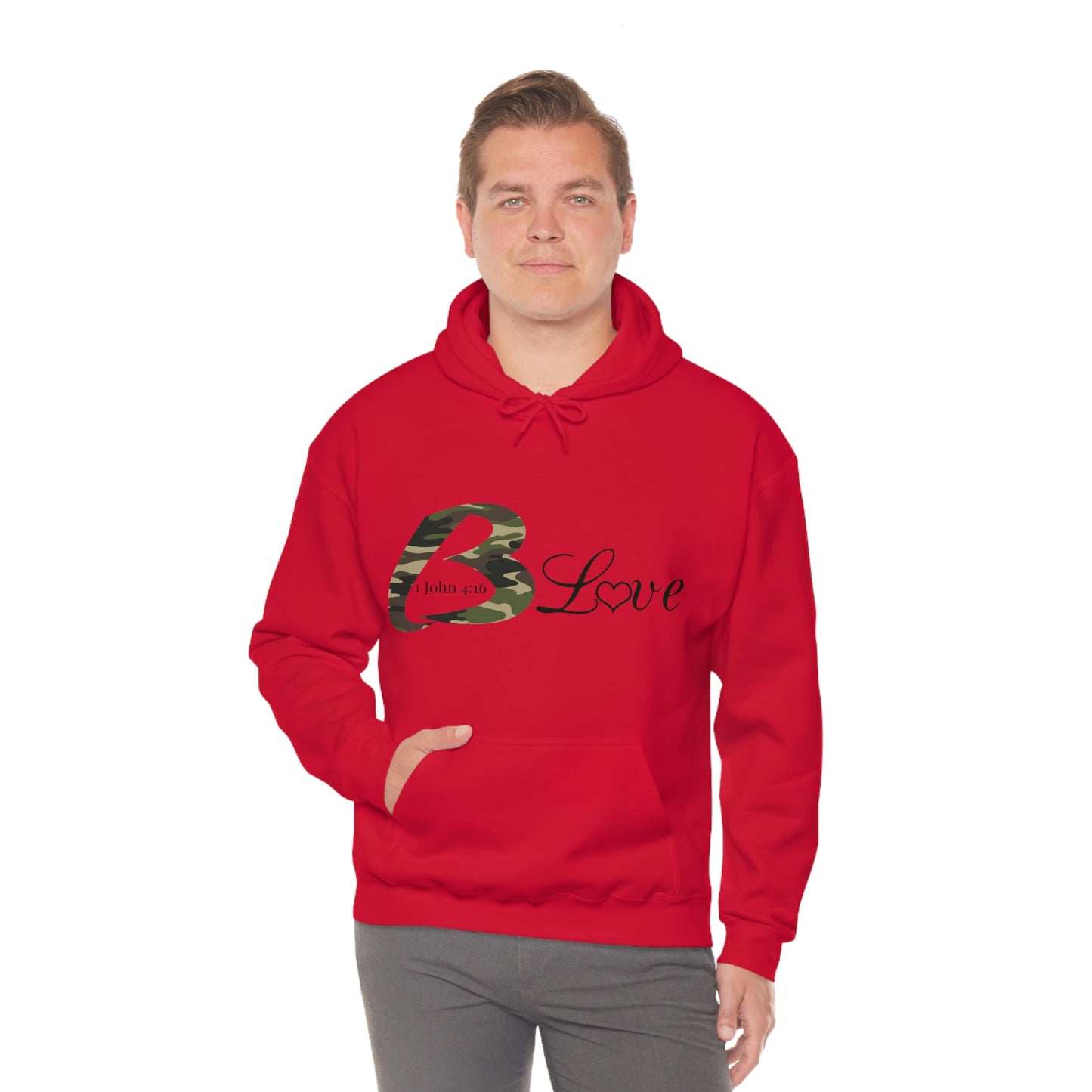 Camo Unisex Heavy Blend™ Hooded Sweatshirt