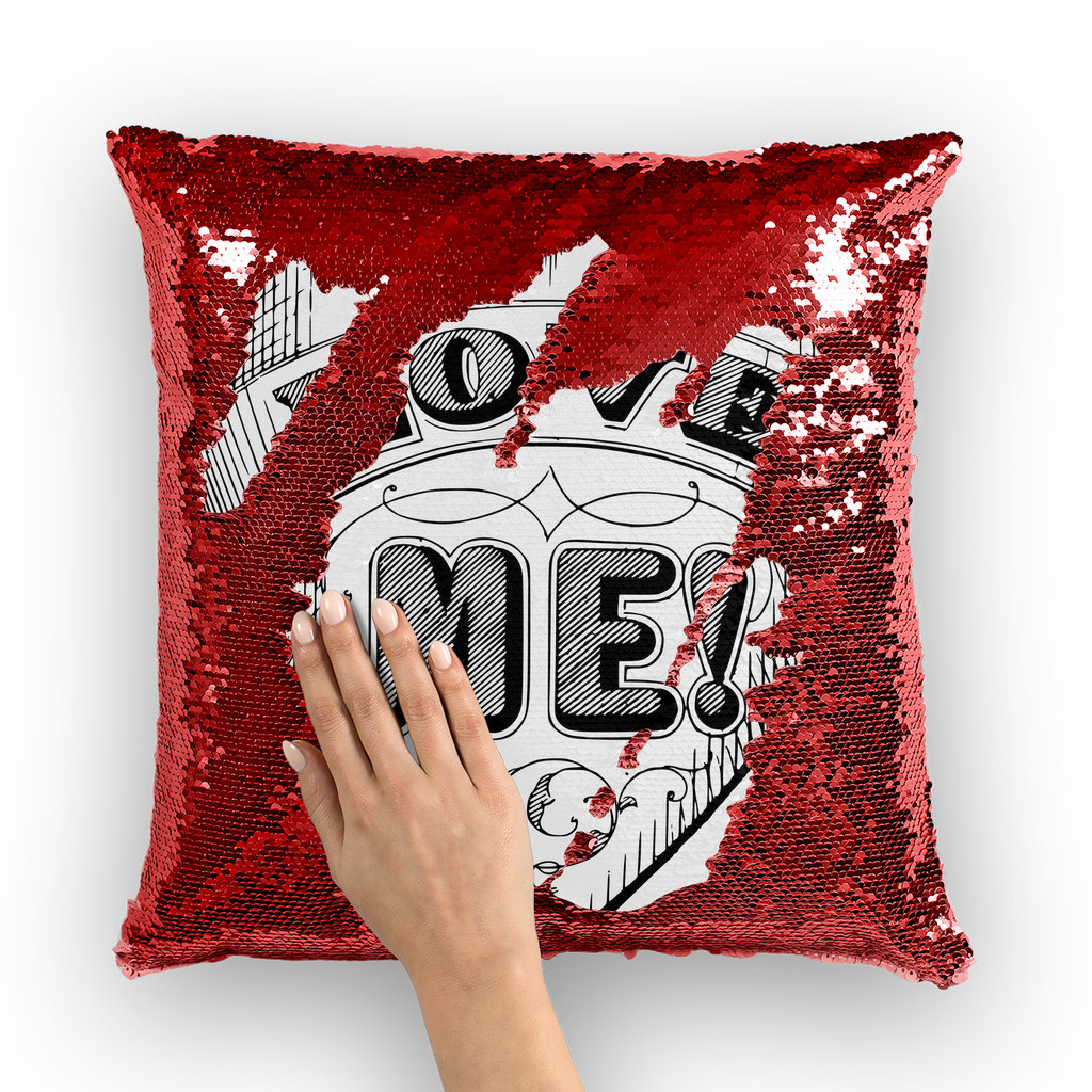 Love Me Sequin Cushion Cover - To Be Amor 