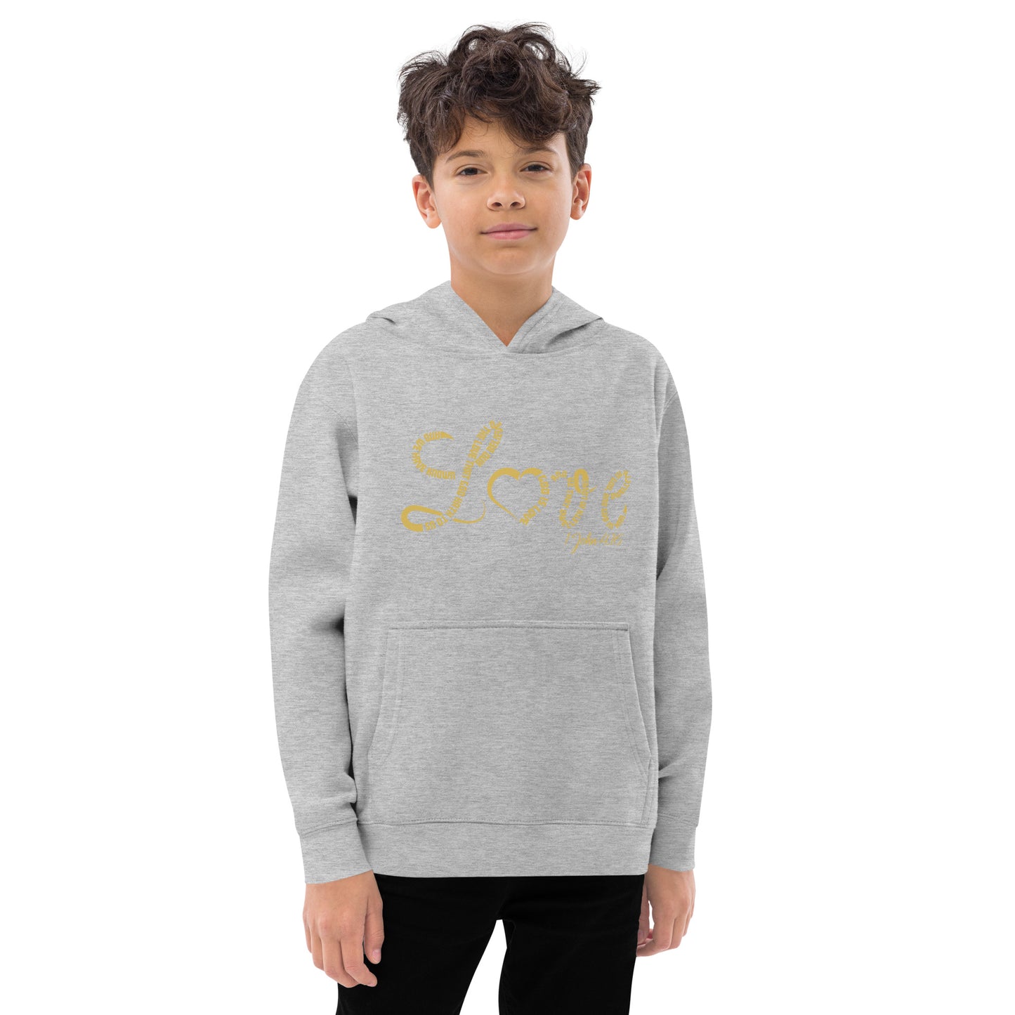 Love Kids fleece hoodie - To Be Amor 