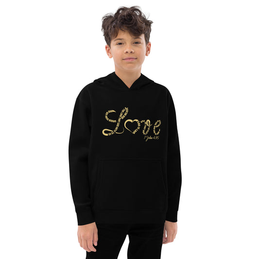 Love Kids fleece hoodie - To Be Amor 