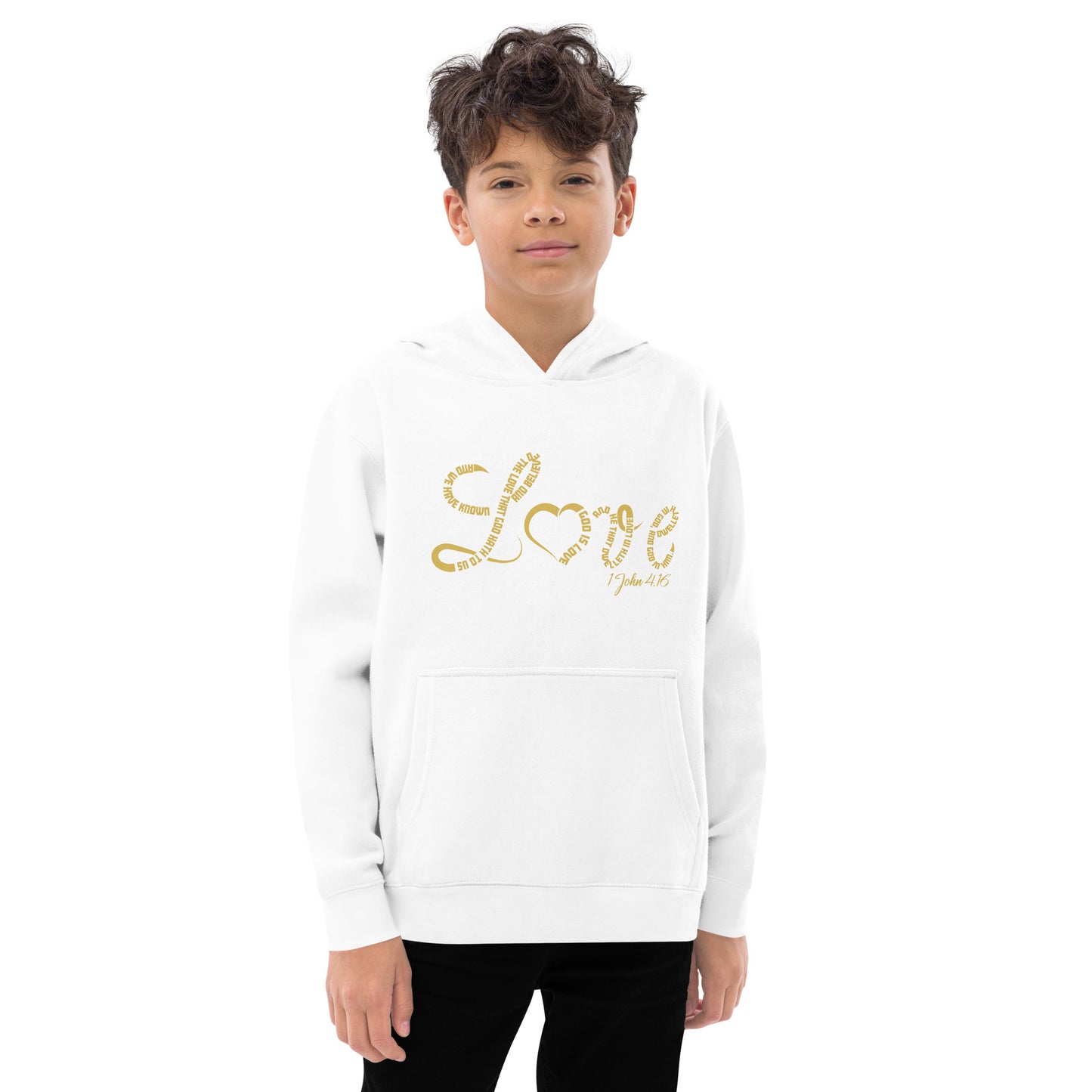 Love Kids fleece hoodie - To Be Amor 