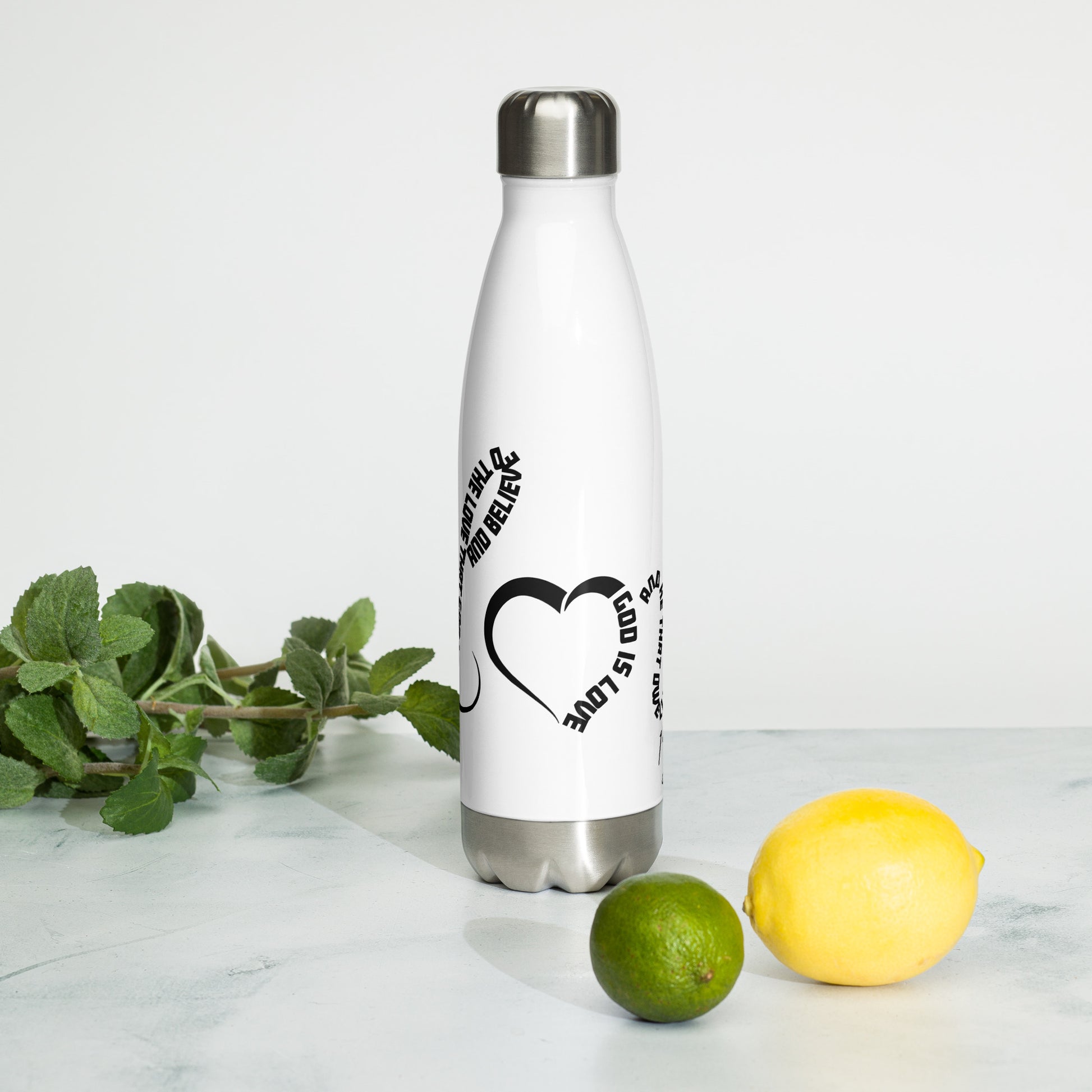 Stainless Steel Water Bottle - To Be Amor 