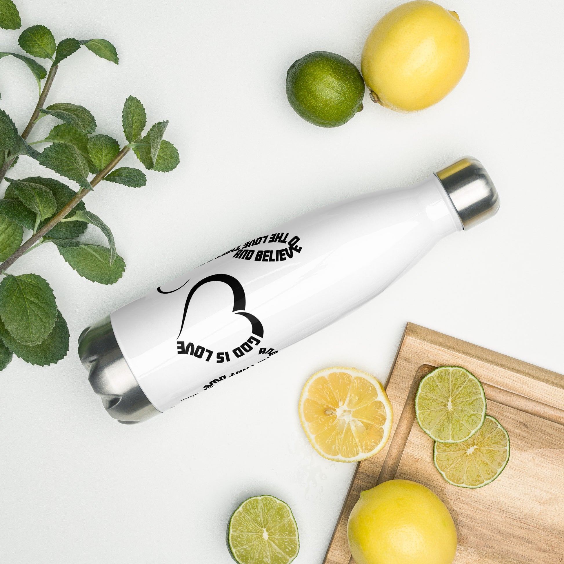 Stainless Steel Water Bottle - To Be Amor 