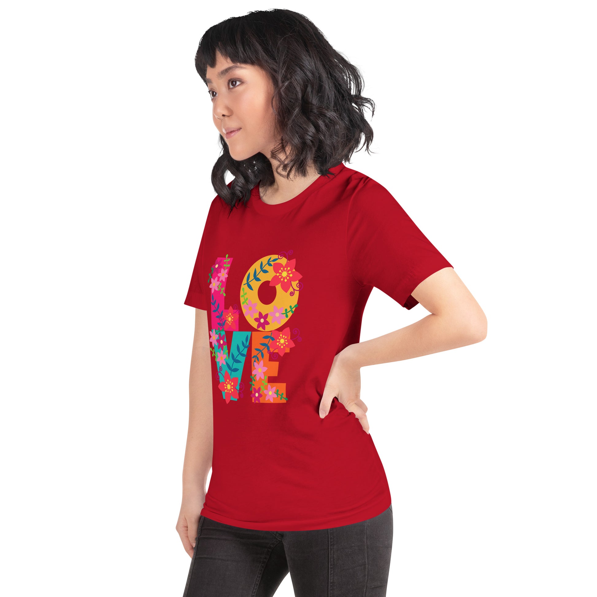 Love All Over Unisex t-shirt - To Be Amor 