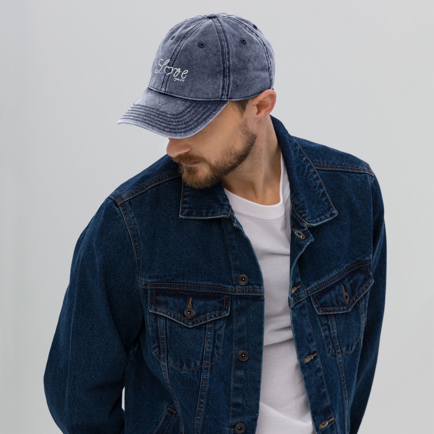 Love Vintage Cotton Twill Cap - To Be Amor 